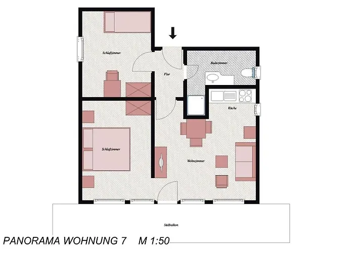 Panorama Whg 7 Apartamento Baltrum